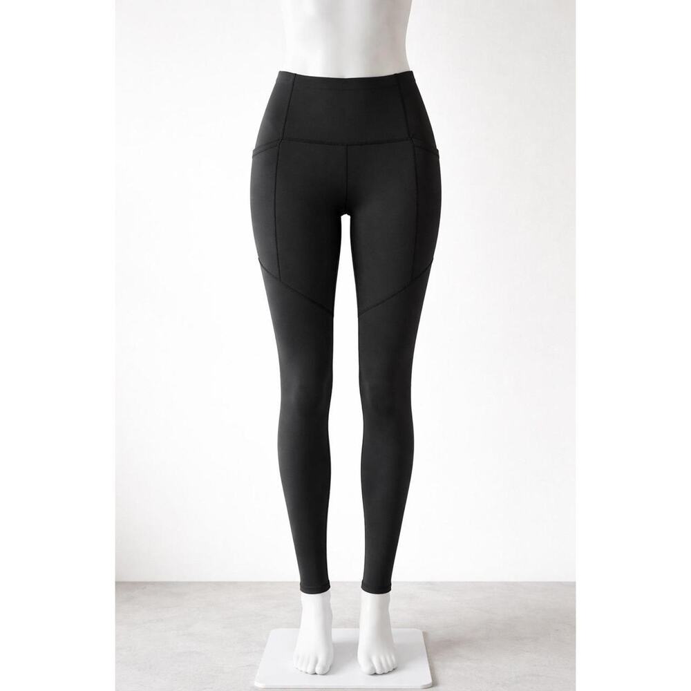 NWT CALLA Cold Dash High Rise Full Length Black Legging Womens XS